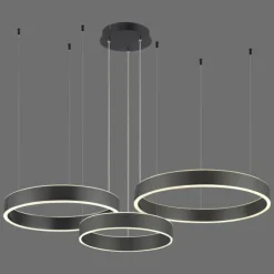 Luminaires Paul Neuhaus Suspensions|Suspension Paul Neuhaus SCULLI LED Noir, 2 lumières
