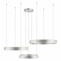 Luminaires Paul Neuhaus Éclairage Led|Suspension Paul Neuhaus SCULLI LED Argenté, 2 lumières