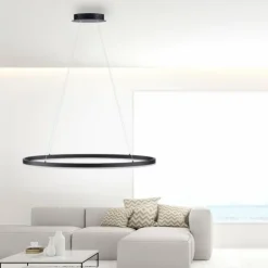 Luminaires Paul Neuhaus Éclairage Led|Suspension Paul Neuhaus TITUS LED Anthracite, 1 lumière