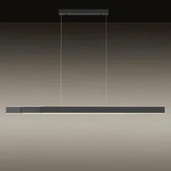 Luminaires Paul Neuhaus Éclairage Led|Suspension Paul-Neuhaus PURE-LUME LED Anthracite, 6 lumières