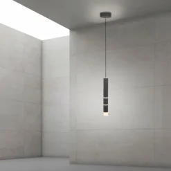 Luminaires Paul Neuhaus Suspensions|Suspension Paul-Neuhaus PURE-VEGA LED Noir, 3 lumières