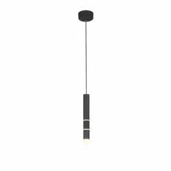 Luminaires Paul Neuhaus Suspensions|Suspension Paul-Neuhaus PURE-VEGA LED Noir, 3 lumières