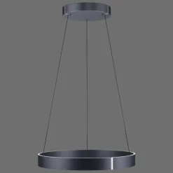 Luminaires Paul Neuhaus Éclairage Led|Suspension Paul-Neuhaus PURE E-CLIPSE LED Gris, 2 lumières, Télécommandes