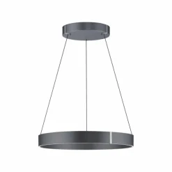 Luminaires Paul Neuhaus Éclairage Led|Suspension Paul-Neuhaus PURE E-CLIPSE LED Gris, 2 lumières, Télécommandes