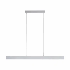 Suspension Paul-Neuhaus Q-ADRIANA LED Aluminium, 2 lumières, Télécommandes