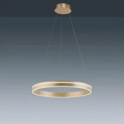 Suspension Paul-Neuhaus Q-VITO LED Laiton, Télécommandes