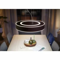 Suspension Philips Hue Enrave LED Noir, 1 lumière, Télécommandes