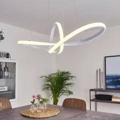 hofstein Éclairage Led|Suspension Pitasch LED Blanc, 1 lumière