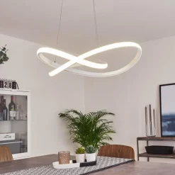 hofstein Éclairage Led|Suspension Pitasch LED Blanc, 1 lumière