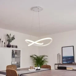hofstein Éclairage Led|Suspension Pitasch LED Blanc, 1 lumière