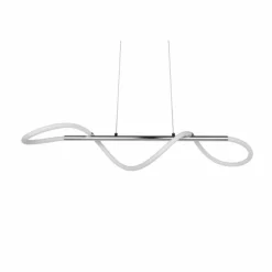 Luminaires Reality Suspensions|Suspension Reality Argos LED Chrome, 1 lumière