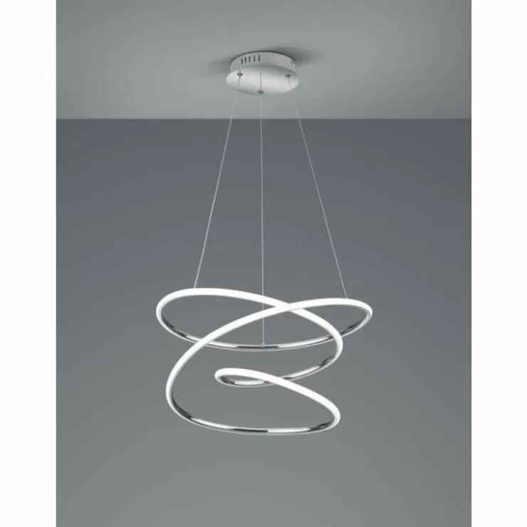 Luminaires Reality Éclairage Led|Suspension Reality Bologna LED Chrome, 1 lumière