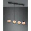 Luminaires Reality Suspensions|Suspension Reality Borka Noir, 4 lumières