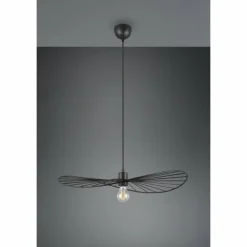 Luminaires Reality Suspensions|Suspension Reality CHAPEAU Noir, 1 lumière
