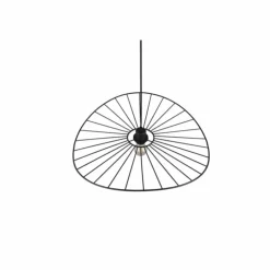Luminaires Reality Suspensions|Suspension Reality CHAPEAU Noir, 1 lumière