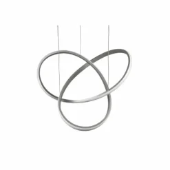 Luminaires Reality Éclairage Led|Suspension Reality Course LED Nickel mat, 1 lumière