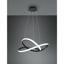 Luminaires Reality Éclairage Led|Suspension Reality Course LED Noir, 1 lumière
