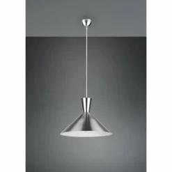 Luminaires Reality Suspensions|Suspension Reality Enzo Nickel mat, 1 lumière