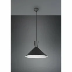 Luminaires Reality Suspensions|Suspension Reality Enzo Noir, 1 lumière