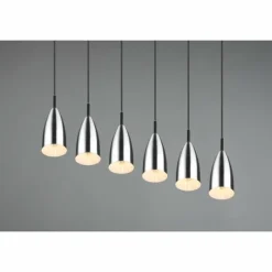Luminaires Reality Suspensions|Suspension Reality Farin Nickel mat, 6 lumières