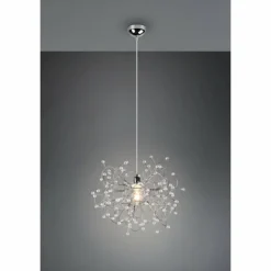 Luminaires Reality Suspensions|Suspension Reality Gloria Chrome, 1 lumière