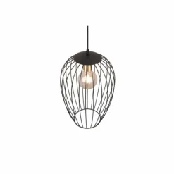 Luminaires Reality Suspensions|Suspension Reality Grid Noir, 1 lumière