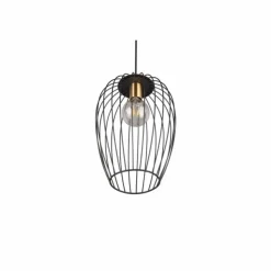 Luminaires Reality Suspensions|Suspension Reality Grid Noir, 1 lumière