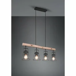 Luminaires Reality Suspensions|Suspension Reality Jaipur Noir, 4 lumières