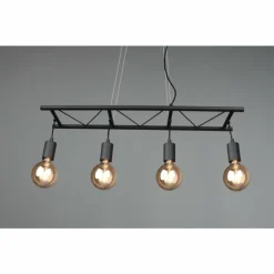Luminaires Reality Suspensions|Suspension Reality Ladder Noir, 4 lumières
