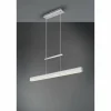 Luminaires Reality Suspensions|Suspension Reality Paros LED Aluminium brossé, 3 lumières