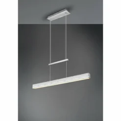 Luminaires Reality Suspensions|Suspension Reality Paros LED Aluminium brossé, 3 lumières
