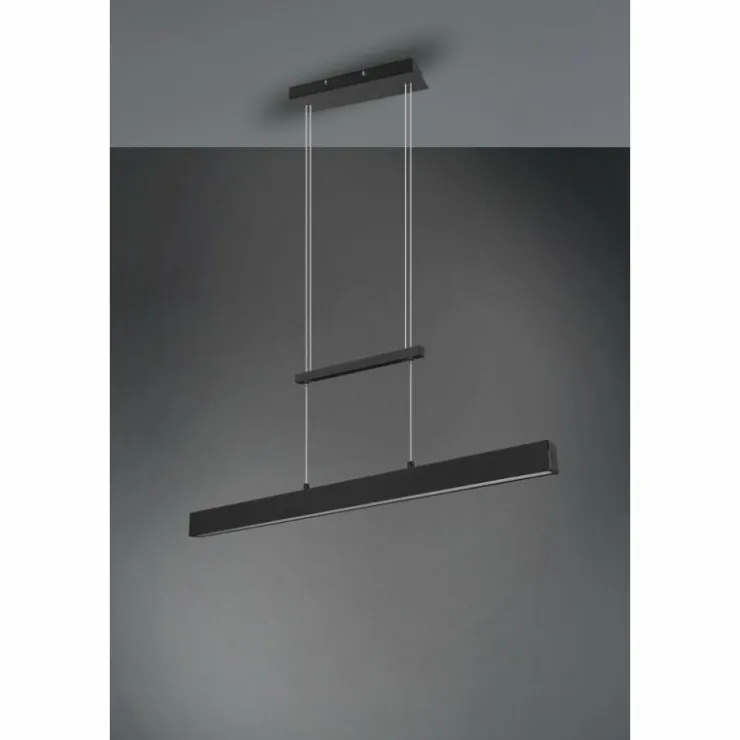 Luminaires Reality Éclairage Led|Suspension Reality Paros LED Noir, 3 lumières