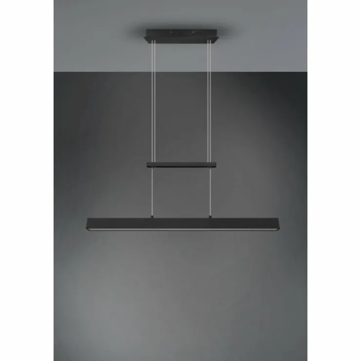 Luminaires Reality Éclairage Led|Suspension Reality Paros LED Noir, 3 lumières