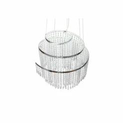 Luminaires Reality Éclairage Led|Suspension Reality POMP LED Chrome, 1 lumière, Télécommandes