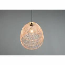 Luminaires Reality Suspensions|Suspension Reality Rike Noir, 1 lumière