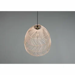Luminaires Reality Suspensions|Suspension Reality Rike Noir, 1 lumière