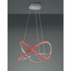 Luminaires Reality Éclairage Led|Suspension Reality Rubin LED Aluminium, 1 lumière, Télécommandes, Changeur de couleurs