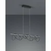 Luminaires Reality Éclairage Led|Suspension Reality Saba LED Noir, 1 lumière
