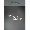 Luminaires Reality Éclairage Led|Suspension Reality Sansa LED Nickel mat, 1 lumière