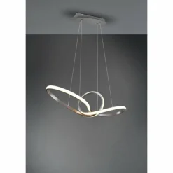 Luminaires Reality Éclairage Led|Suspension Reality Sansa LED Nickel mat, 1 lumière