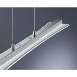 Luminaires Reality Suspensions|Suspension Reality SMASH LED Nickel mat, 1 lumière