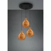 Luminaires Reality Suspensions|Suspension Reality Sprout Noir, 3 lumières