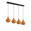 Luminaires Reality Suspensions|Suspension Reality Sprout Noir, 4 lumières