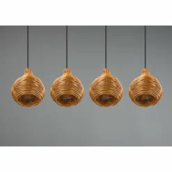 Luminaires Reality Suspensions|Suspension Reality Sprout Noir, 4 lumières