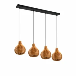 Luminaires Reality Suspensions|Suspension Reality Sprout Noir, 4 lumières