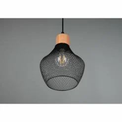 Luminaires Reality Suspensions|Suspension Reality Valeria Noir, 1 lumière