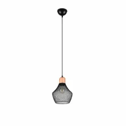 Luminaires Reality Suspensions|Suspension Reality Valeria Noir, 1 lumière