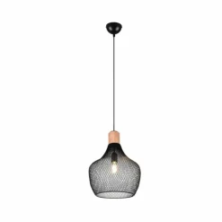 Luminaires Reality Suspensions|Suspension Reality Valeria Noir, 1 lumière