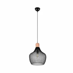 Luminaires Reality Suspensions|Suspension Reality Valeria Noir, 1 lumière