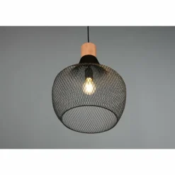 Luminaires Reality Suspensions|Suspension Reality Valeria Noir, 1 lumière
